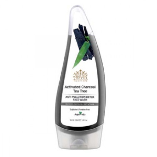The Best Face Wash for Men-The Ultimate Guide with 8 Benefits 4 Advik Ayurveda Activated Charcoal- Tea Tree Face Wash, 100 ml