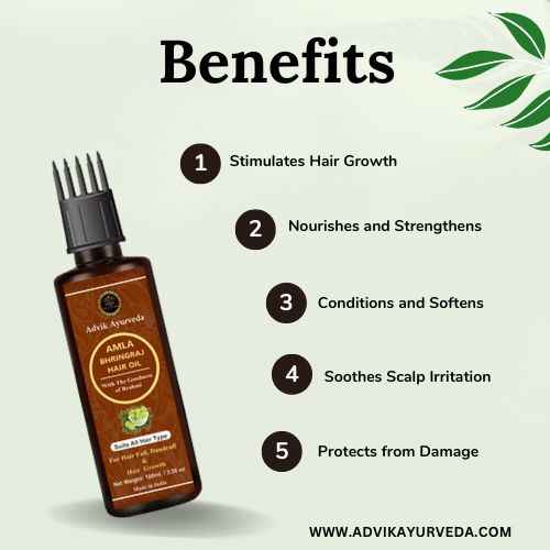 Mahabhringraj Hair Oil: 5 Magical Benefits For Lustrous Locks - Advik ...