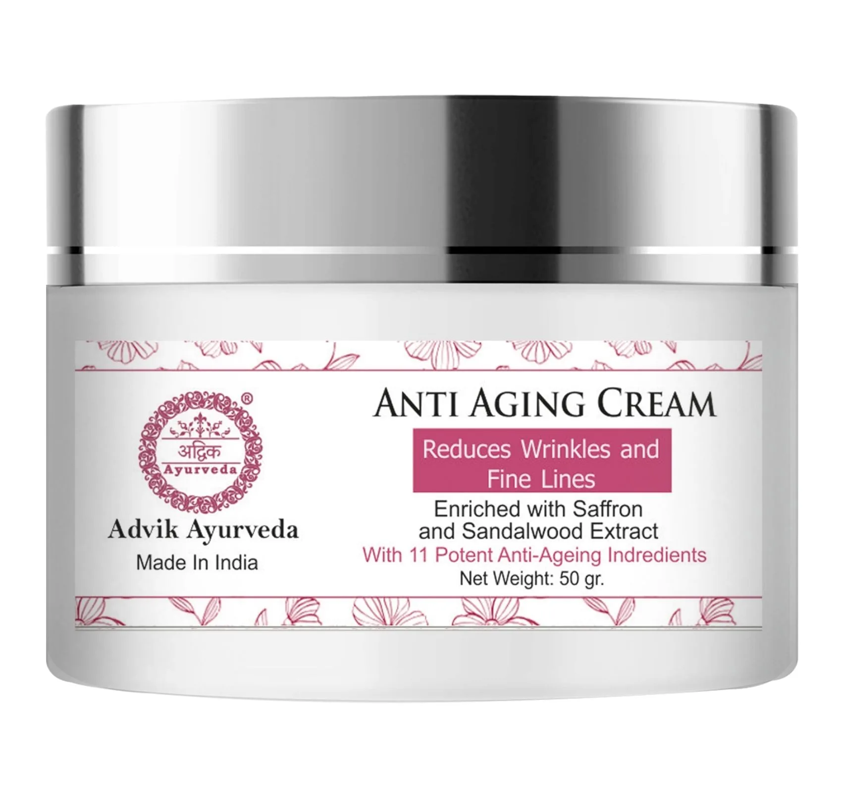 Advik Ayurveda Anti Wrinkle Cream