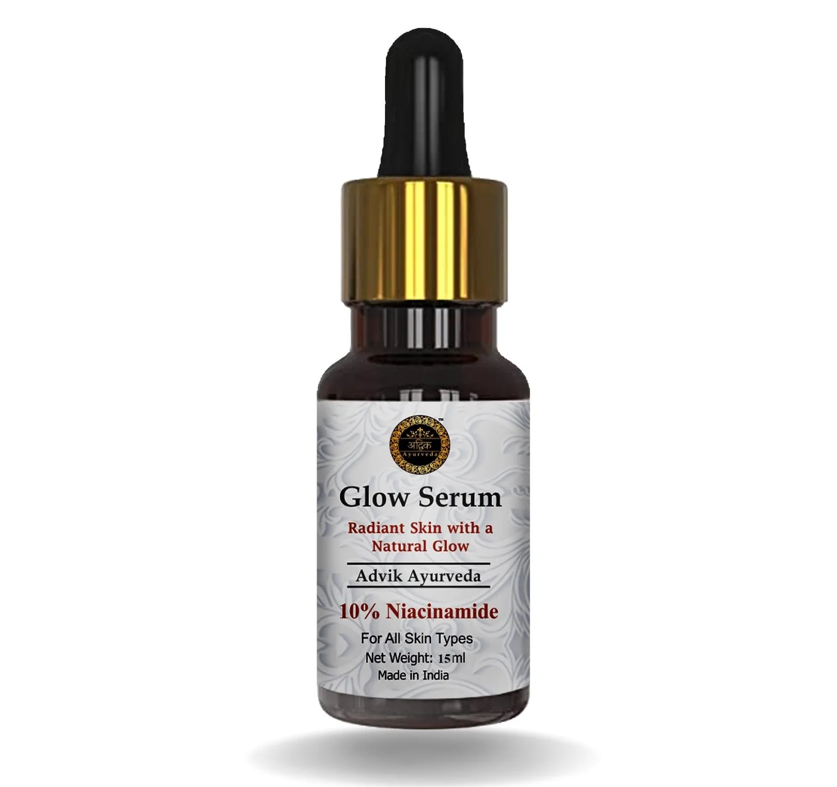 Advik Ayurveda 10% Niacinamide Glow Serum
