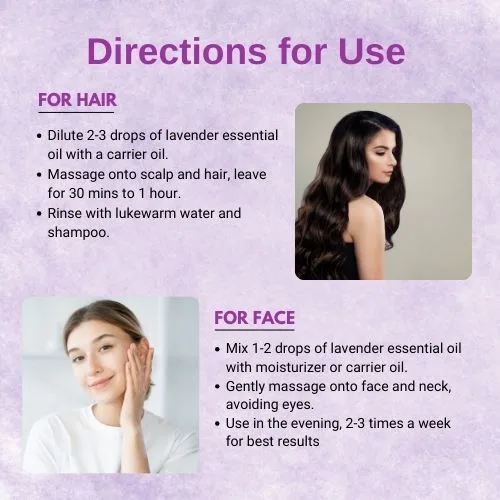 Advik Ayurveda Lavender Essential Oil Directions 1 jpg