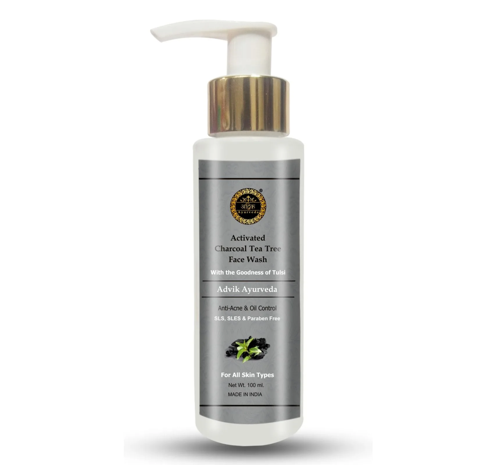 advik-ayurveda-charcoal-face-wash-with-tea-tree