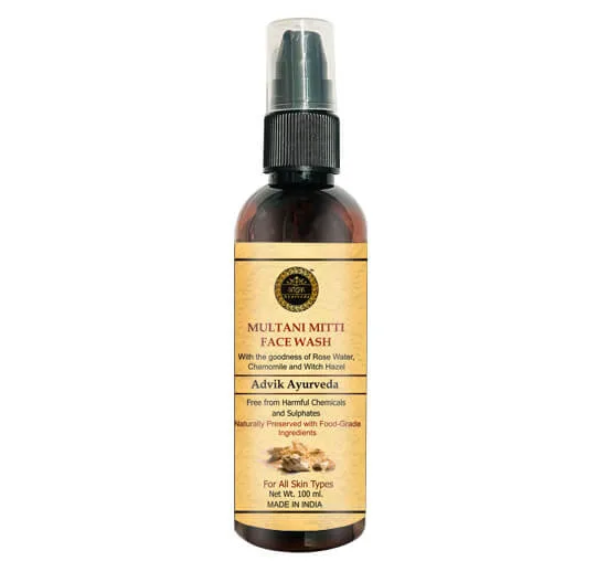 The Ultimate Guide to Building a Skincare Routine for Oily Skin 7 Advik Ayurveda Multani Mitti Face Wash