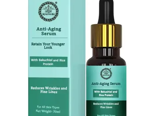 Ubtan Face Wash Benefits: Secret to a Daily Natural Glow 5 Advik Ayurveda Anti- Aging Serum with Bakuchiol