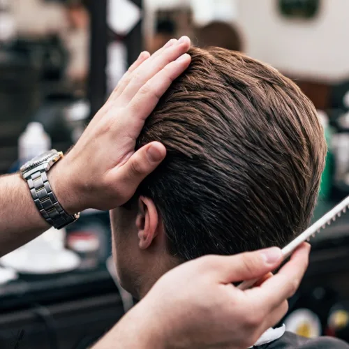 Mahesh Babu hair style