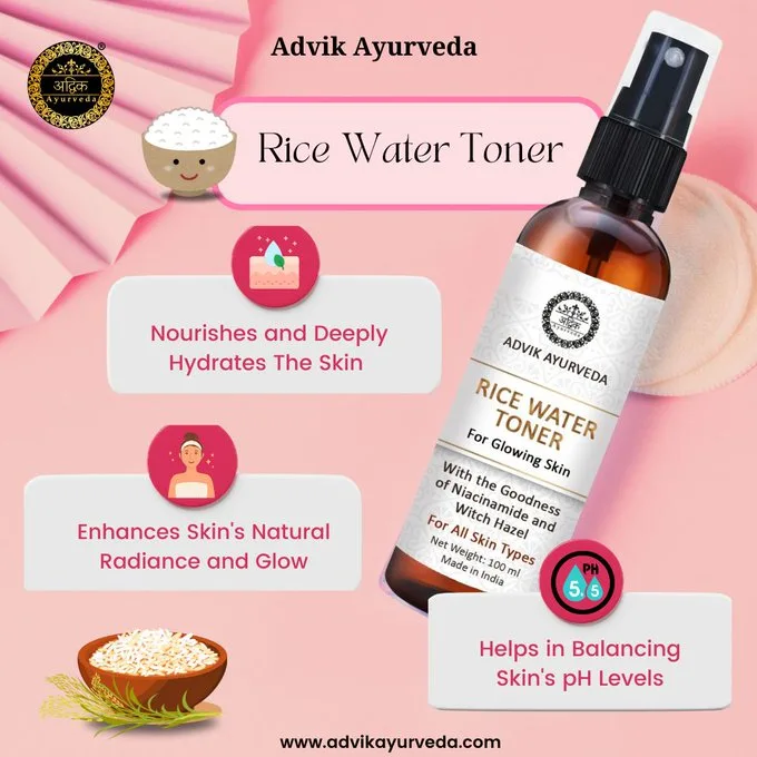 Advik Ayurveda Rice Water Toner