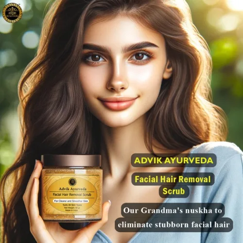 Facial Hair Removal Scrub
