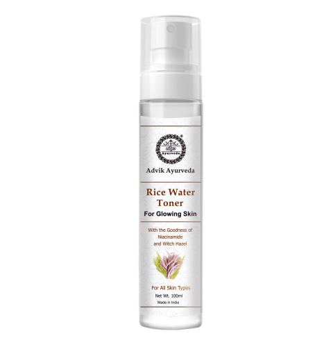 Rice Protein for Skin: The Secret to Hydrated, Bright, and Youthful Skin 2 Advik Ayurveda Rice Water Toner
