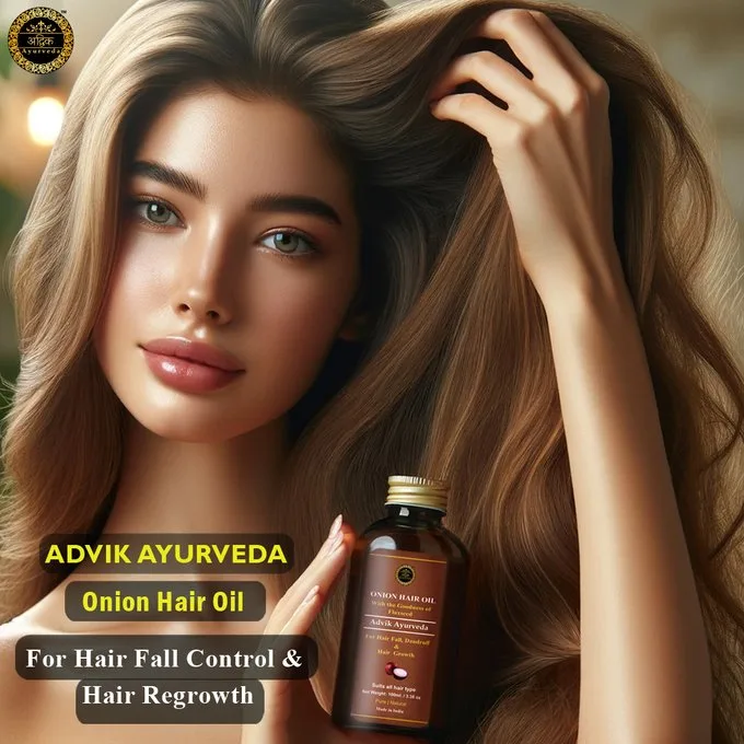 Advik Ayurveda Onion Hair Oil 