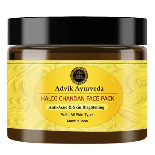 Top 10 Benefits of Using Natural Skincare Products 6 haldi chandan face pack advik Ayurveda