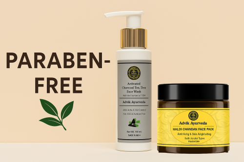 Advik Ayurveda Paraben-free skincare products
