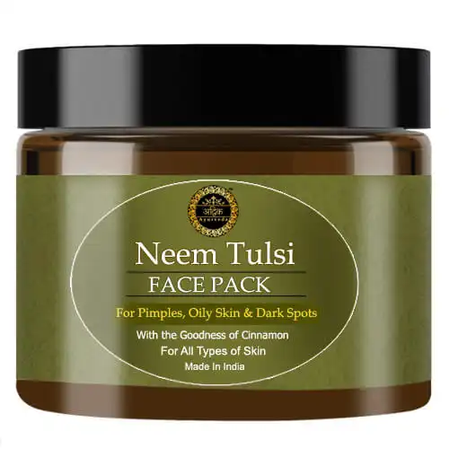 Herbal Skincare Routine for Oily Acne Skin: A Complete Natural Guide to Clear, Balanced Skin 8 Advik Ayurveda Neem & Tulsi Face Cleanser