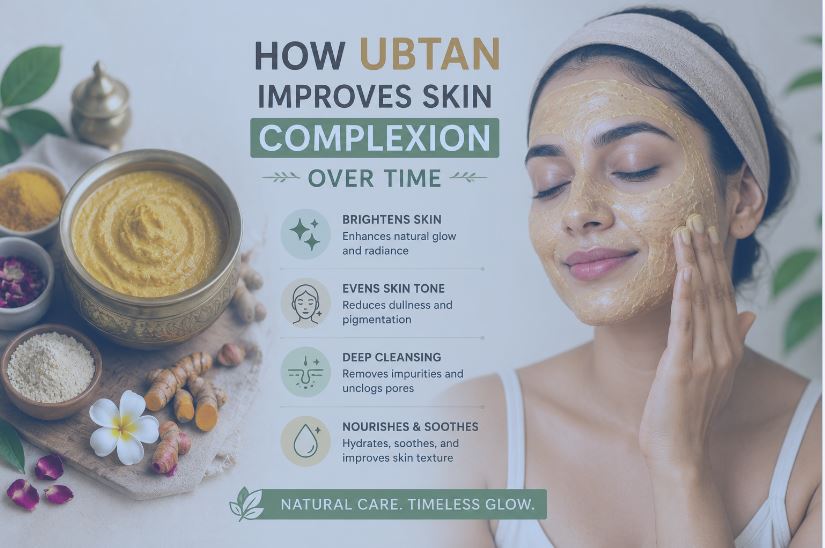 How Ubtan Improves Skin Complexion Over Time