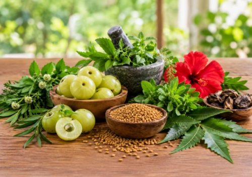 ayurvedic ingredients for hair thinning